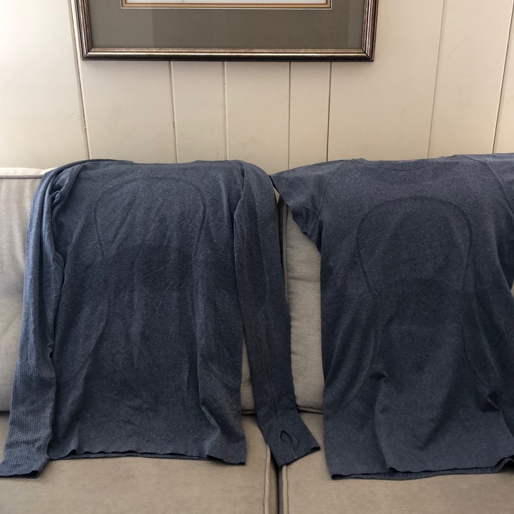 LuluLemon shirts! Short sleeve and long sleeve